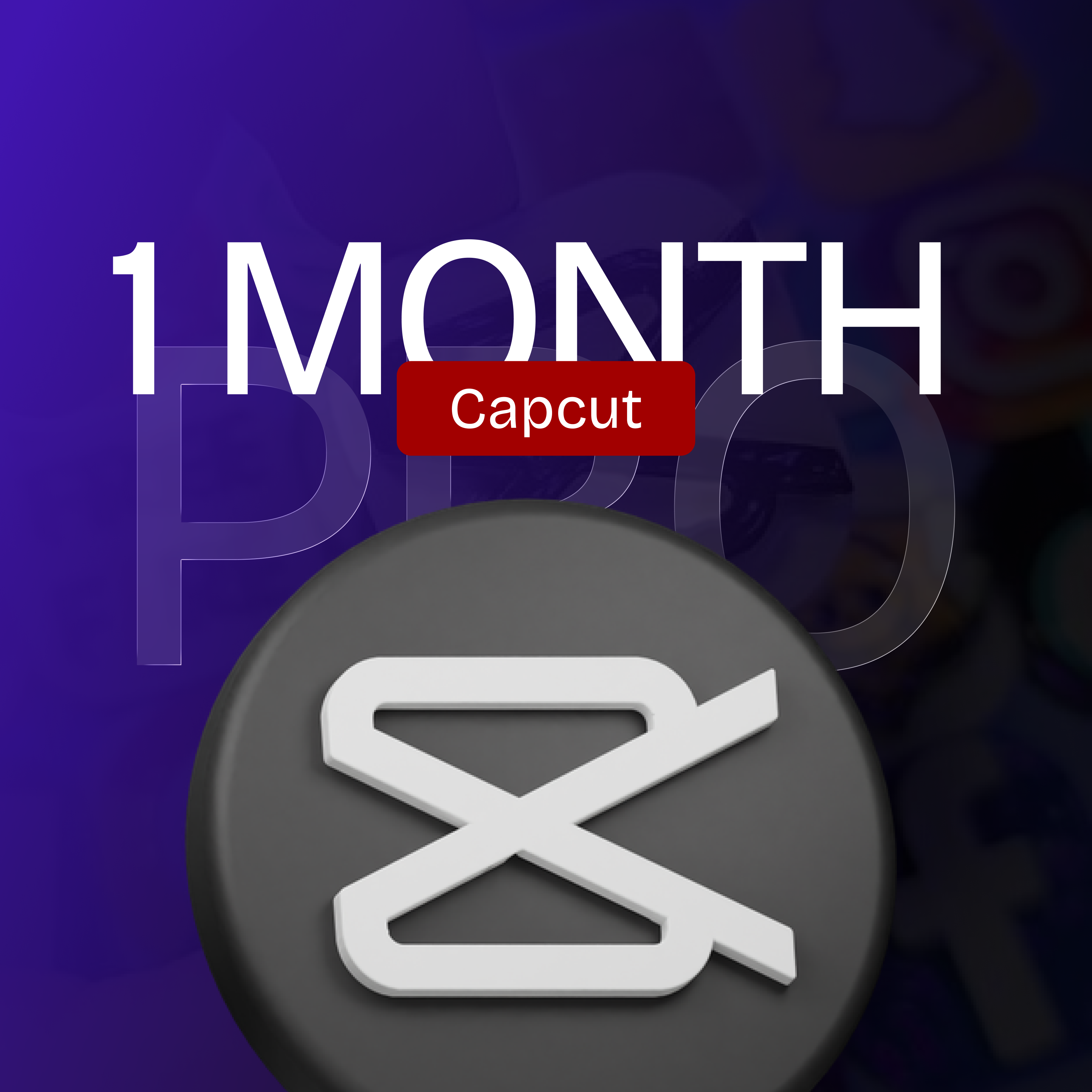 CapCut Pro Subscription (iOS, Android, PC) 1 Month - Private Account (Global)